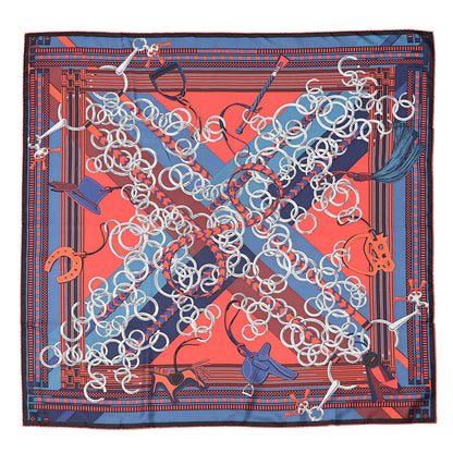 Hermes Silk Brides Et Gris Gris Scarf 90 1 of 4
