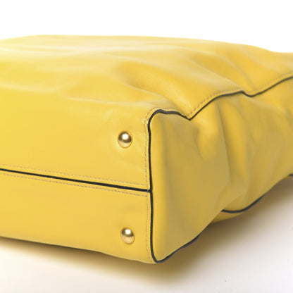 Miu Miu Vitello Soft Calf Tote Yellow 12 of 12