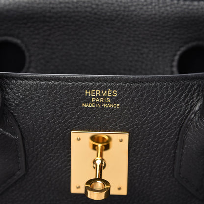 Hermes Togo Birkin 30 Black 8 of 12