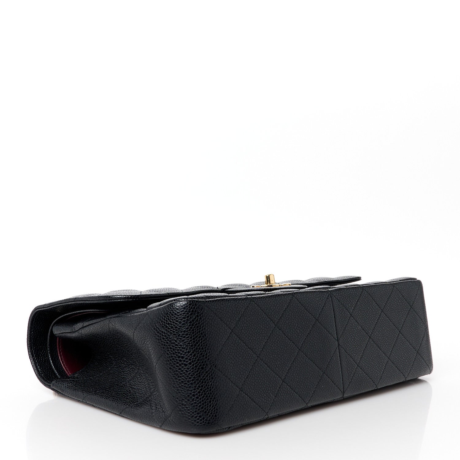 Chanel Caviar Quilted Jumbo Double Flap Black 4 of 12