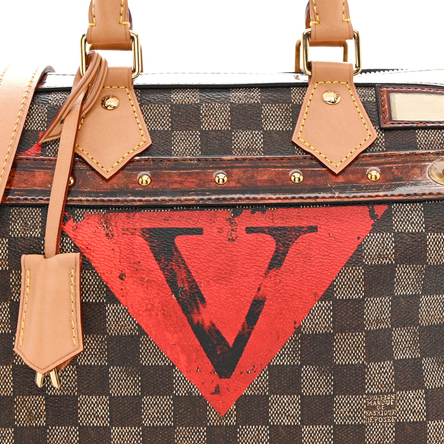 Louis Vuitton Transformed Damier Ebene Time Trunk Speedy