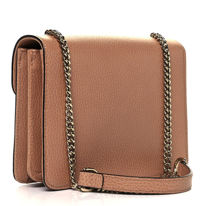 Gucci Dollar Calfskin Small Interlocking G Shoulder Bag Camelia 2 of 9