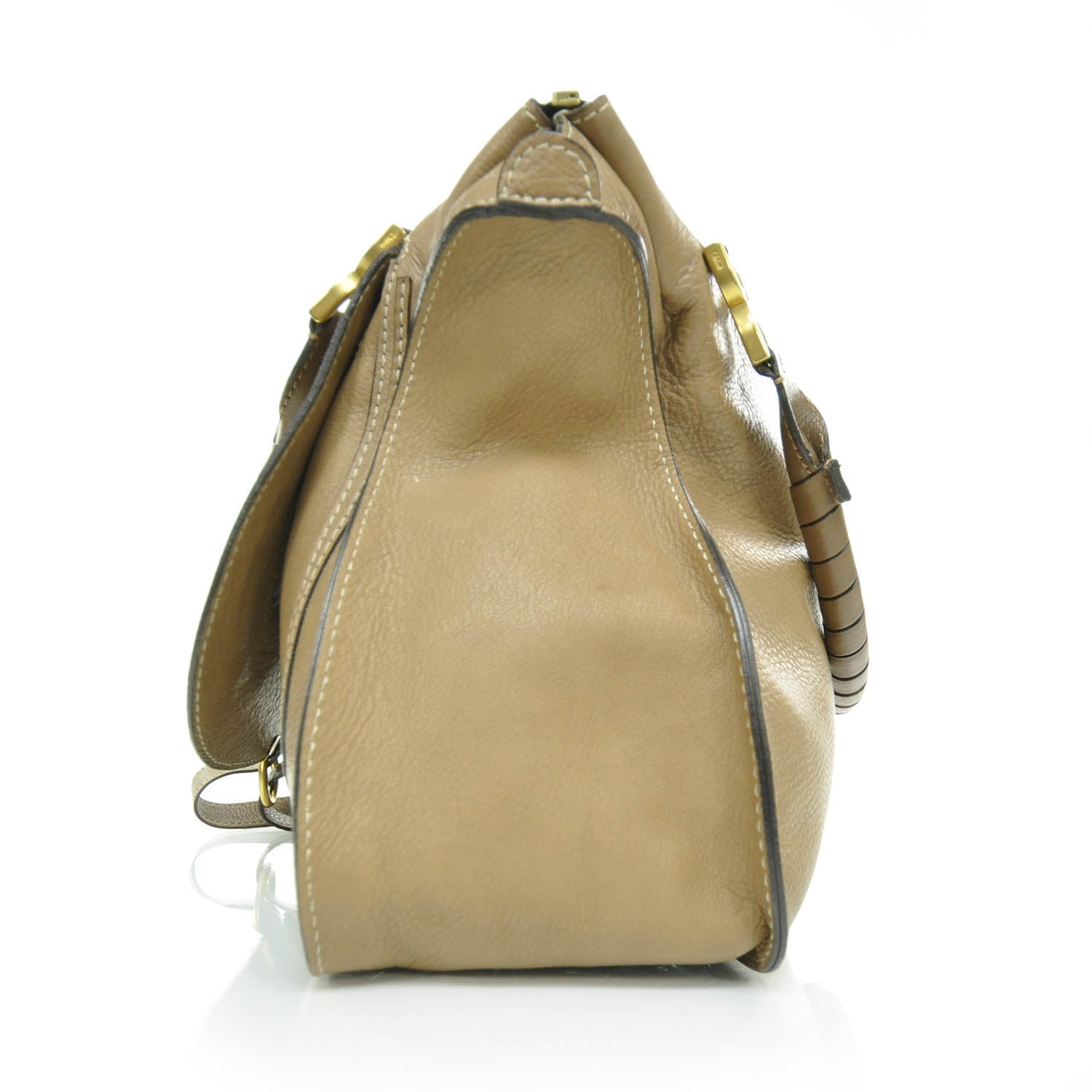 Chloe Calfskin Leather Large Marcie Satchel 4 of 9