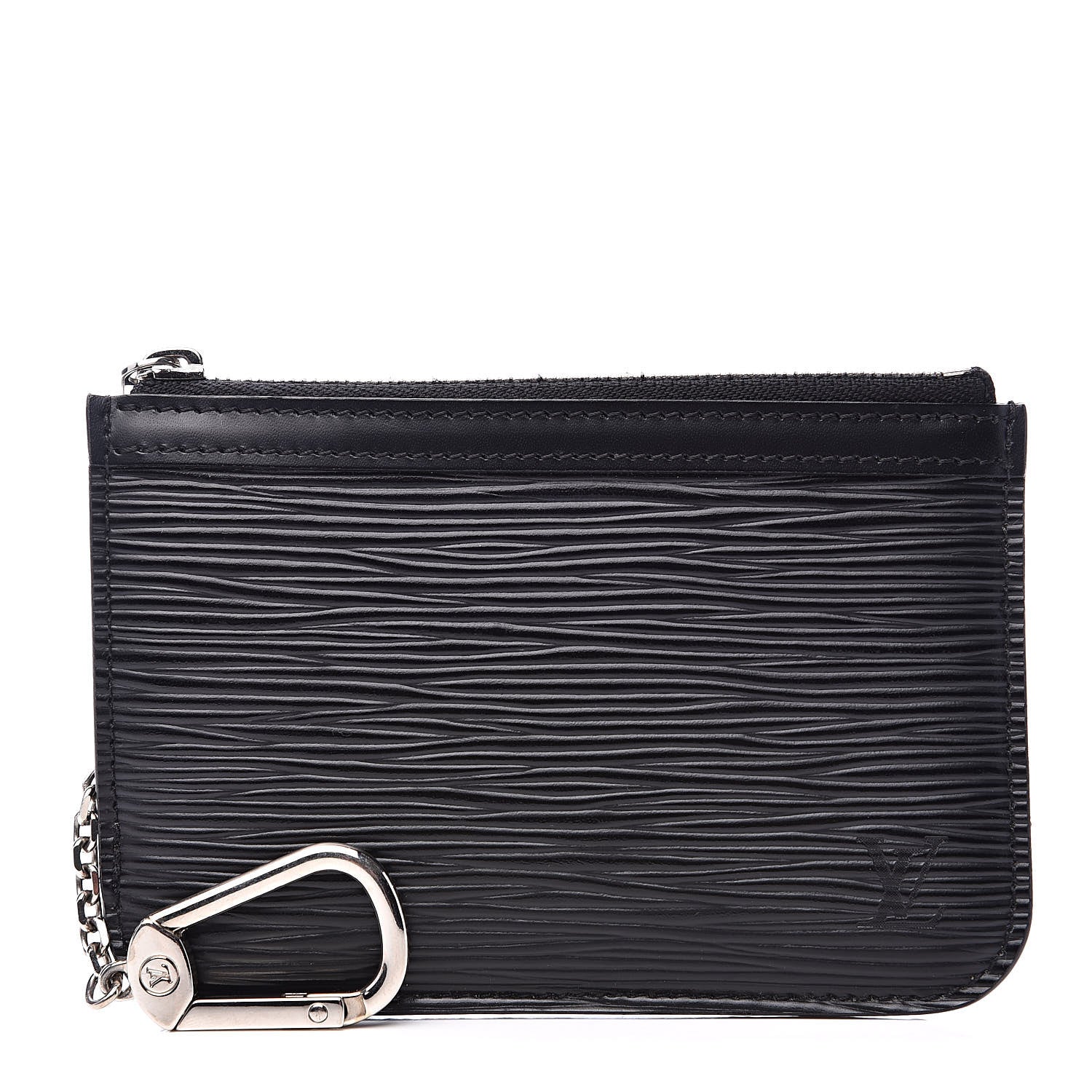 Louis Vuitton Epi Key Pouch Black 1 of 9