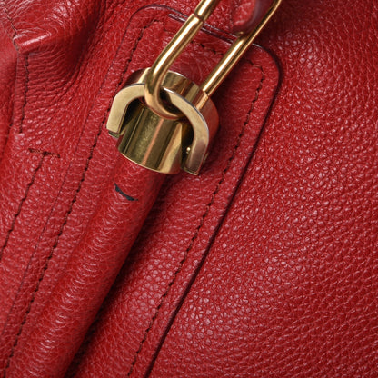 Chloe Calfskin Medium Paraty Holly Berry 11 of 13