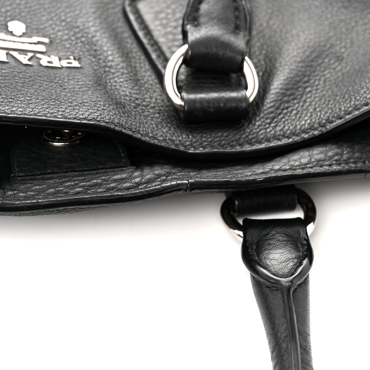 Vitello Daino Tote Black