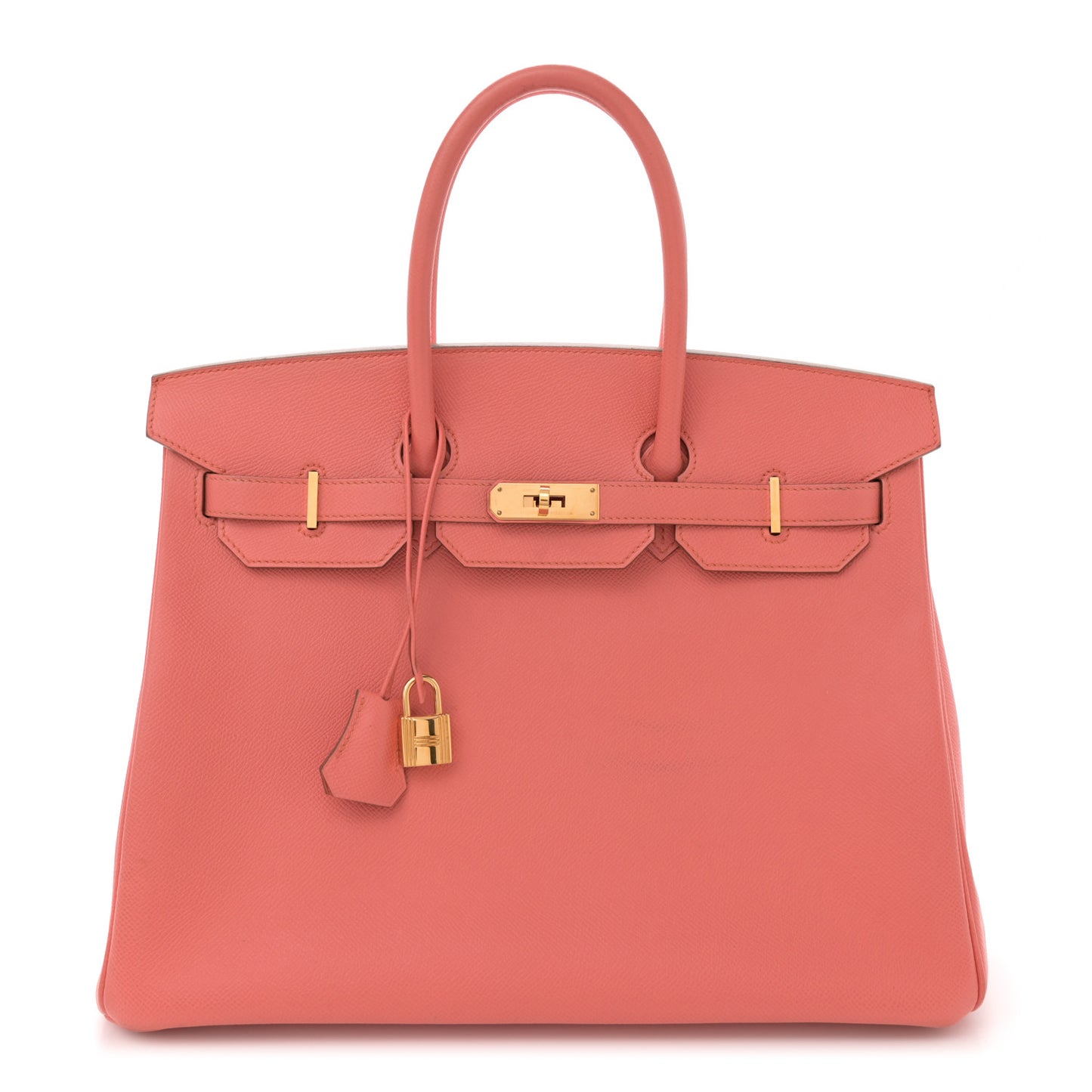 Epsom Birkin 35 Flamingo