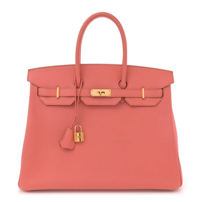 Hermes Epsom Birkin 35 Flamingo 1 of 14