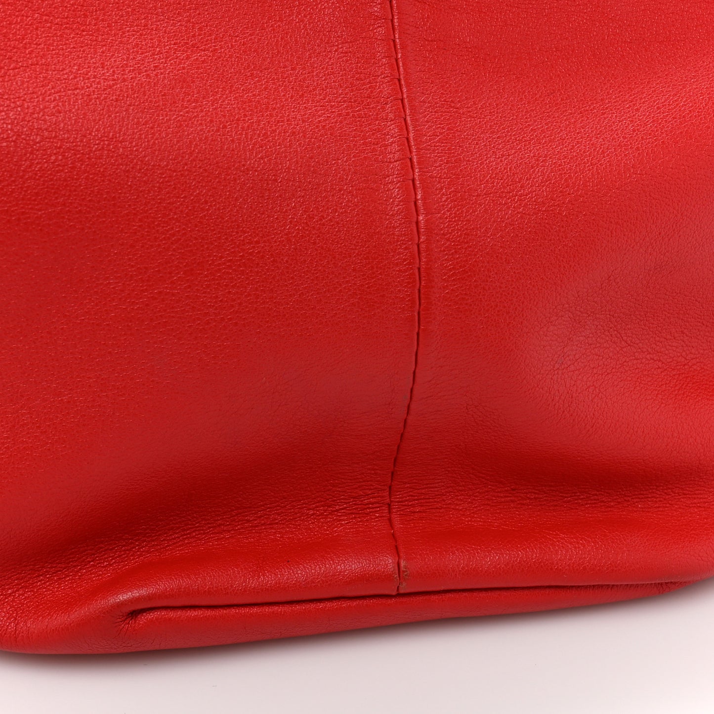 Calfskin Mini Double Knot Bag Red