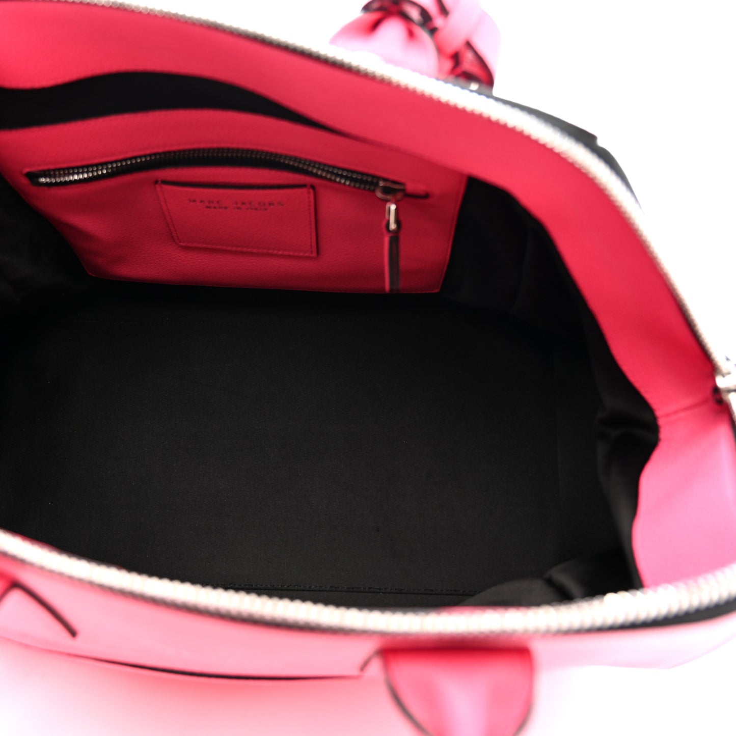 Textured Calfskin Medium Incognito Satchel Pink