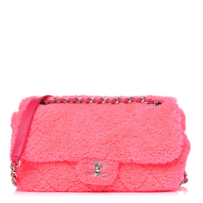 Chanel Lambskin Calfskin Mixed Fibers Quilted Medium Flap Pink 1 of 4
