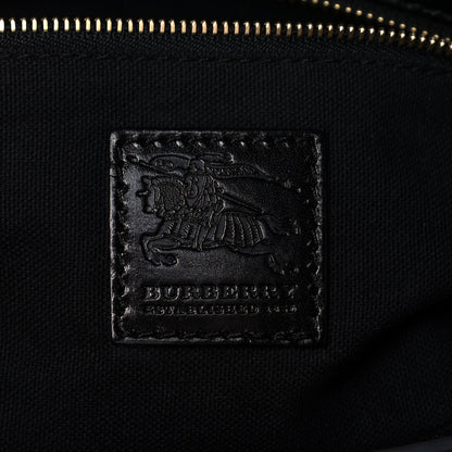 Burberry House Check Bridle Calfskin Kent Bag Black 5 of 12