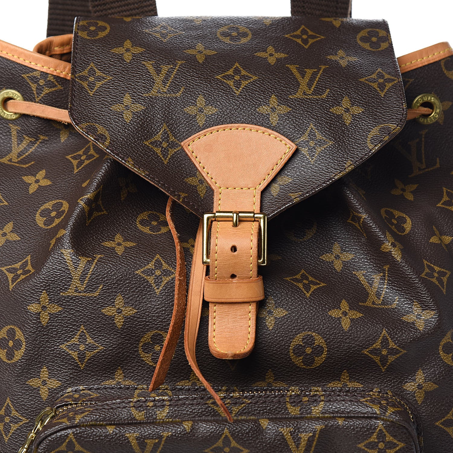 Louis Vuitton Monogram Montsouris GM Backpack 10 of 10