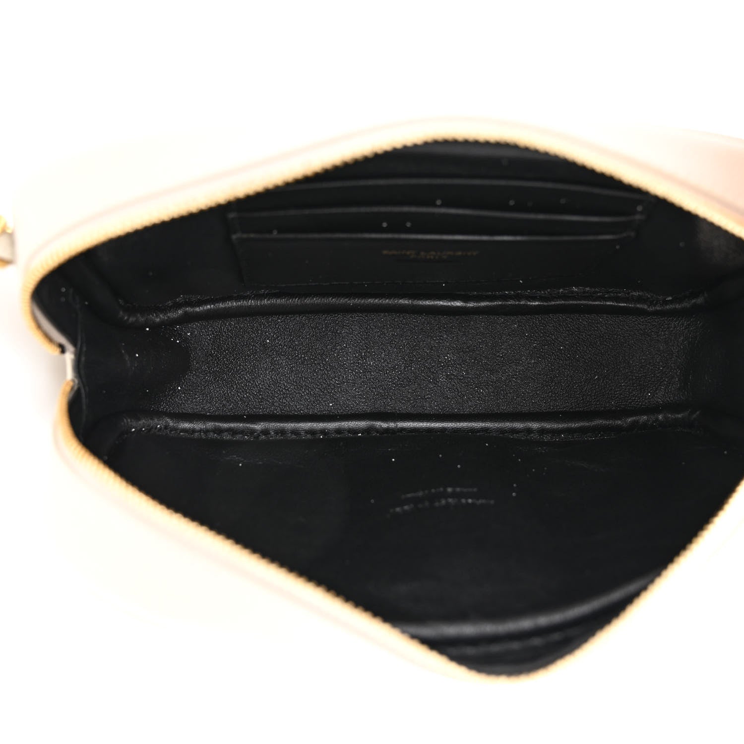 Saint Laurent Grain De Poudre Matelasse Monogram Mini Lou Camera Bag Crema Soft 5 of 11