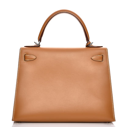 Hermes Chamonix Kelly Sellier 28 Natural 39 of 39