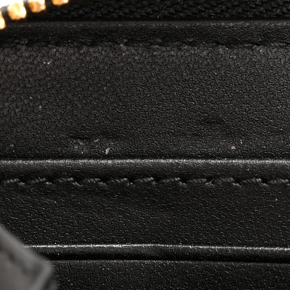 Christian Dior Lambskin Cannage Lady Dior Voyageur Wallet Black 8 of 9