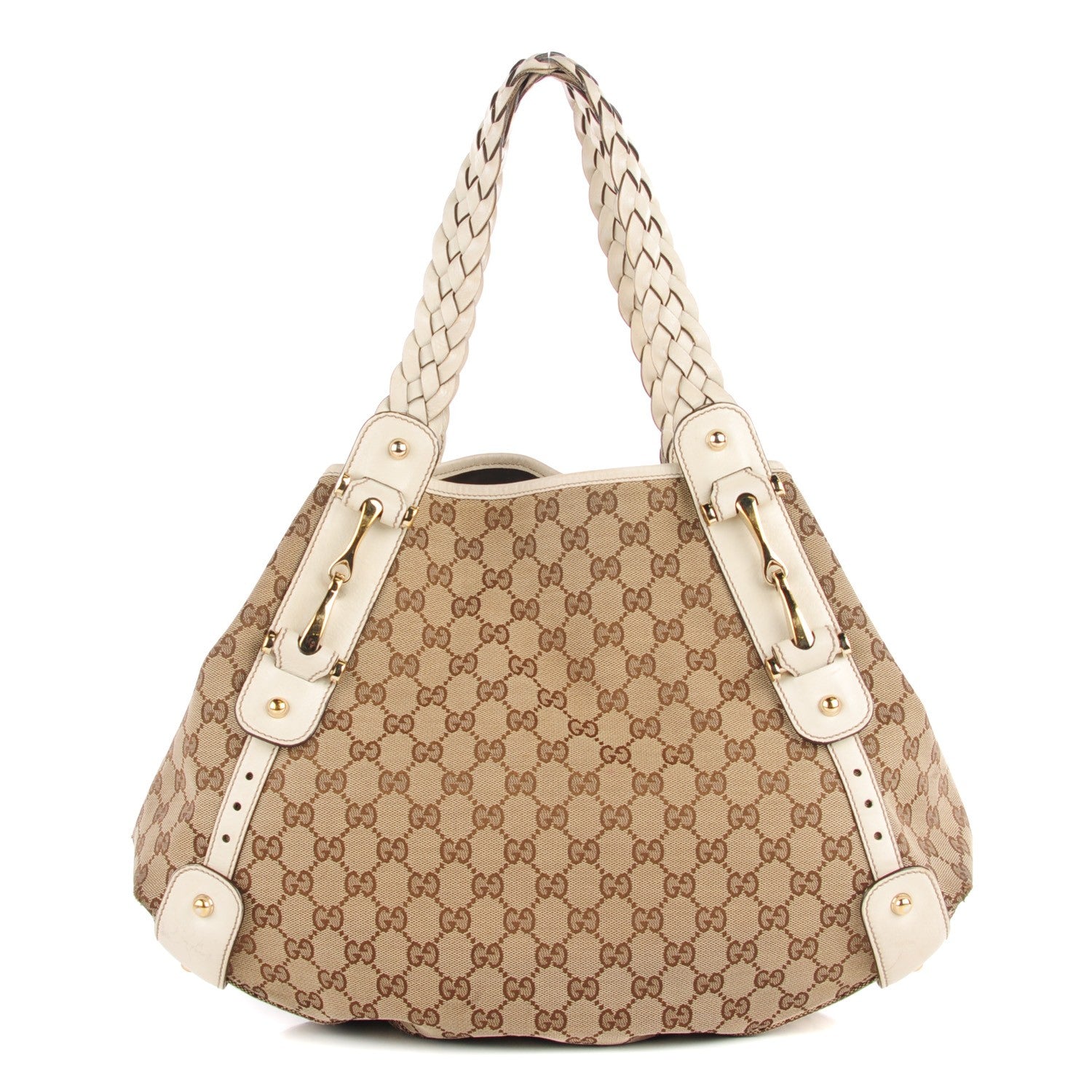 Gucci Monogram Medium Pelham Shoulder Bag Off White 1 of 7