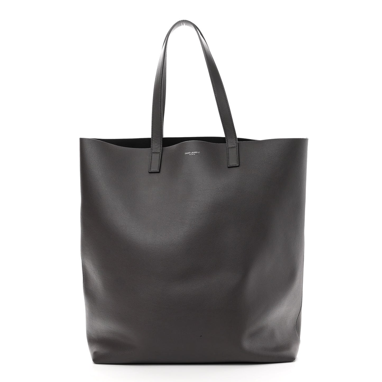 Calfskin Medium Shopping Tote Fog