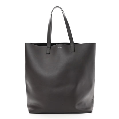 Saint Laurent Calfskin Medium Shopping Tote Fog 2 of 12