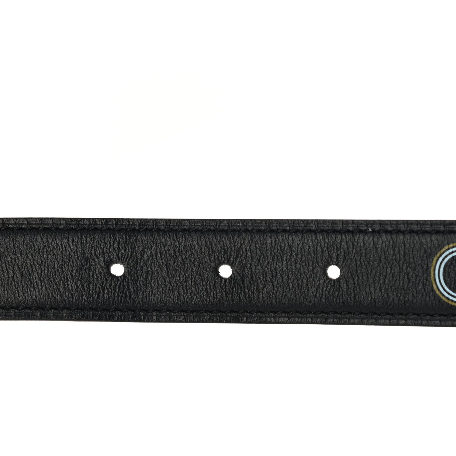 Hermes Swift Epsom Circuit Belt 75 Black Gold 5 of 6