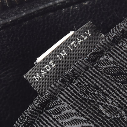 Prada Tessuto Nylon Gaufre Shopping Satchel Black 11 of 16