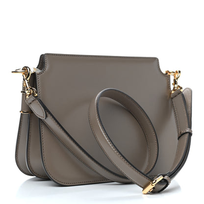 Fendi Vitello King Luxor Fendi Touch Shoulder Bag Tartufo 3 of 9