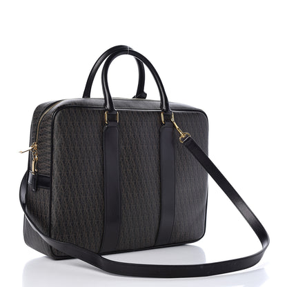Saint Laurent Toile Classic Monogram Rodeo Briefcase Black 3 of 9