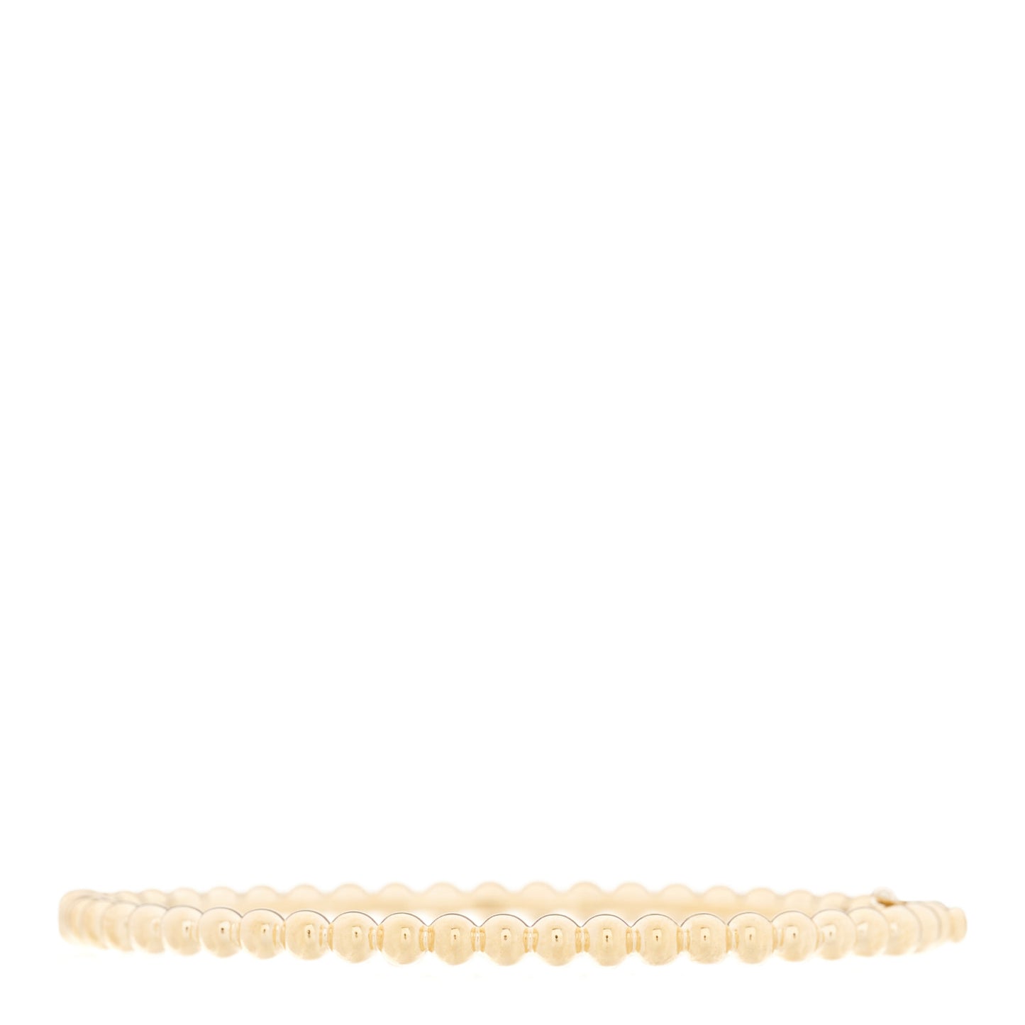 18K Yellow Gold Perlee Pearls of Gold Bracelet S