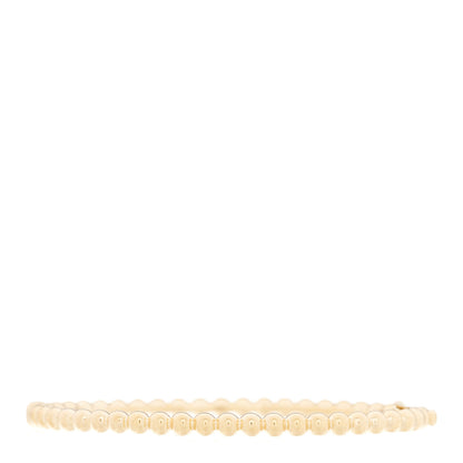 Van Cleef & Arpels 18K Yellow Gold Perlee Pearls of Gold Bracelet S 1 of 3