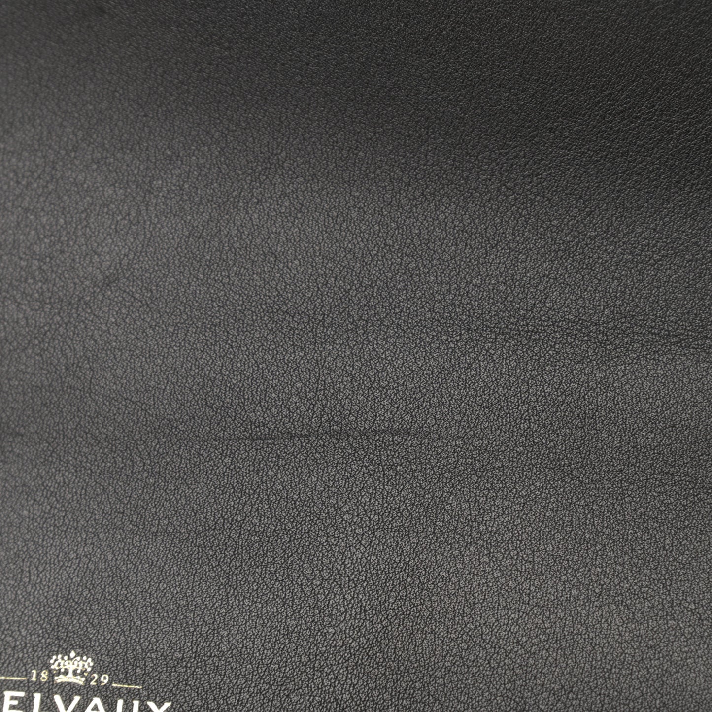Calfskin Stitch MM Tempete Satchel Black