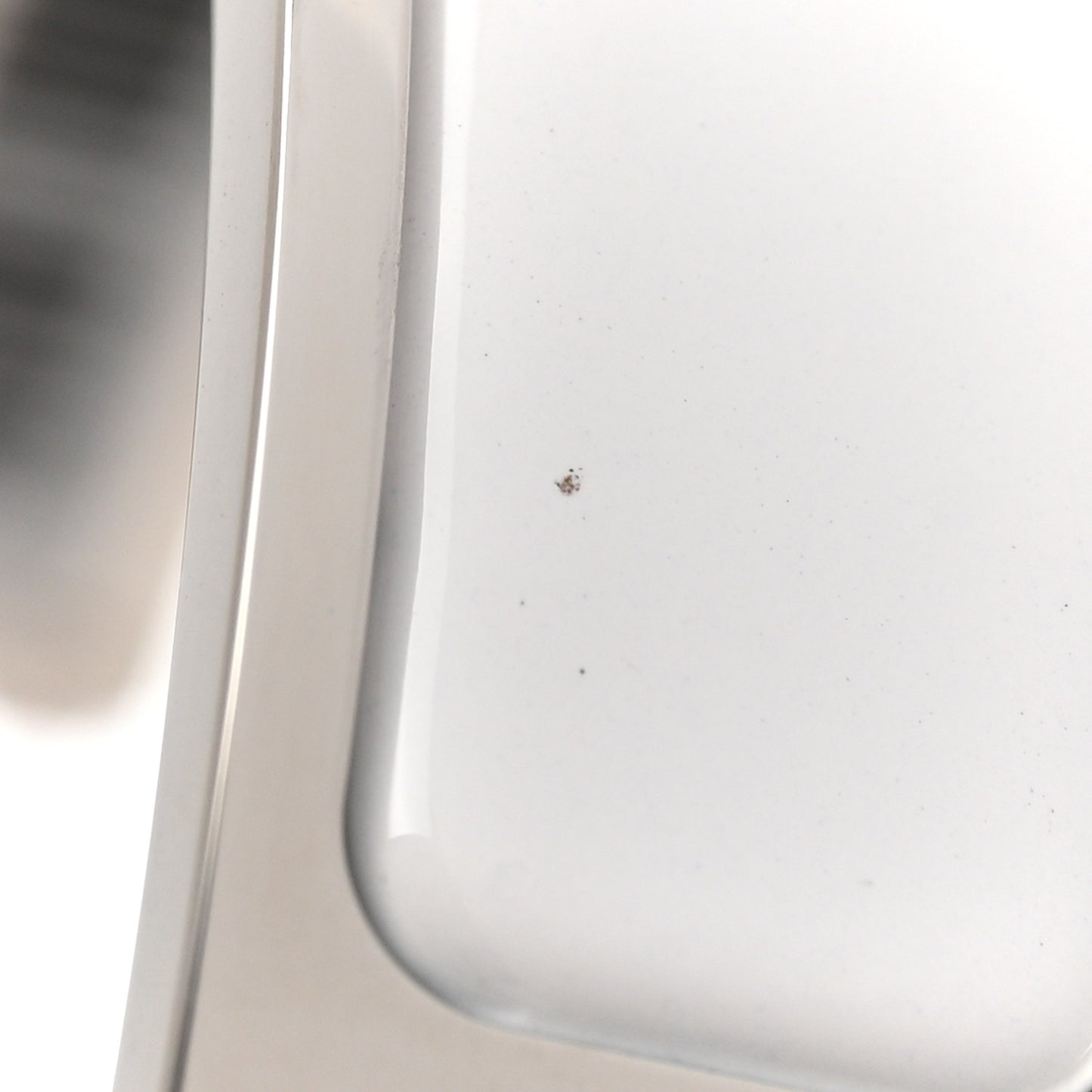 Enamel Narrow Clic Clac H Bracelet PM White