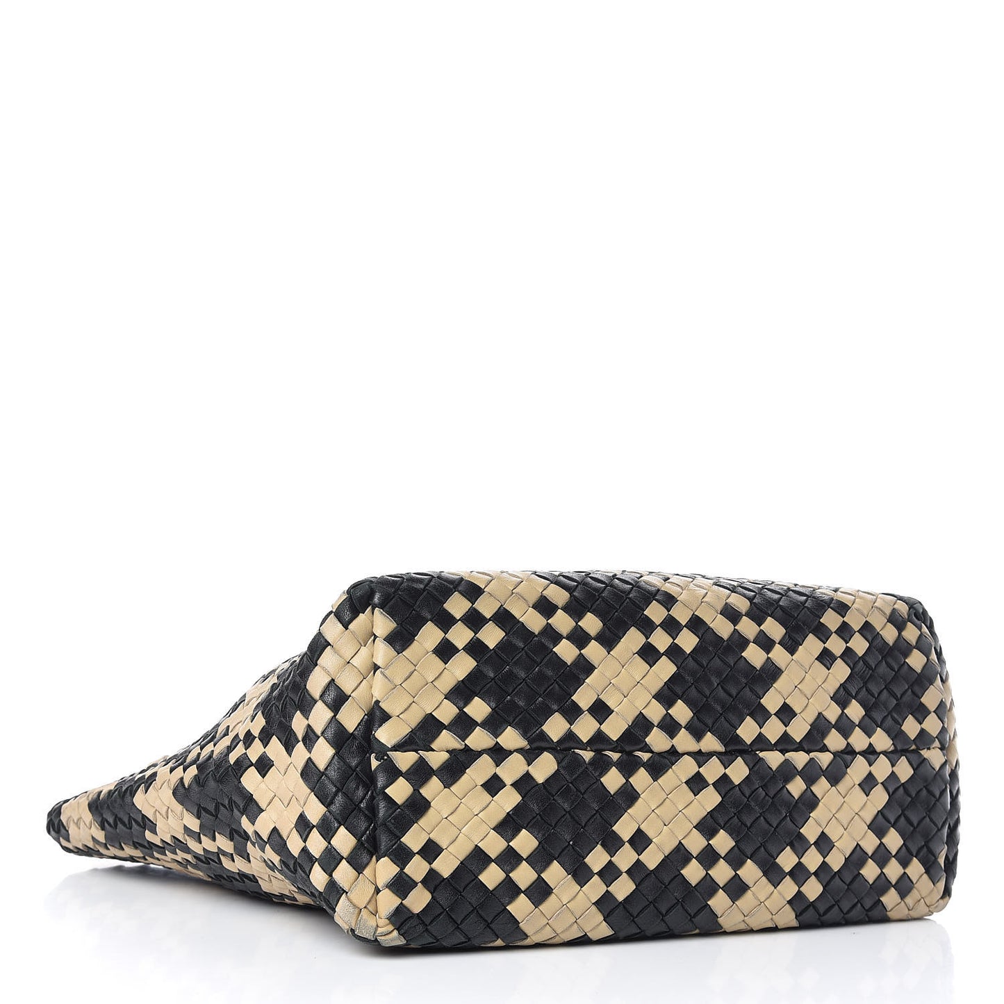 Nappa Intrecciato Mini Cabat Tote Multicolor