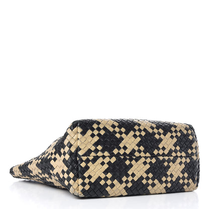 Bottega Veneta Nappa Intrecciato Mini Cabat Tote Multicolor 4 of 14