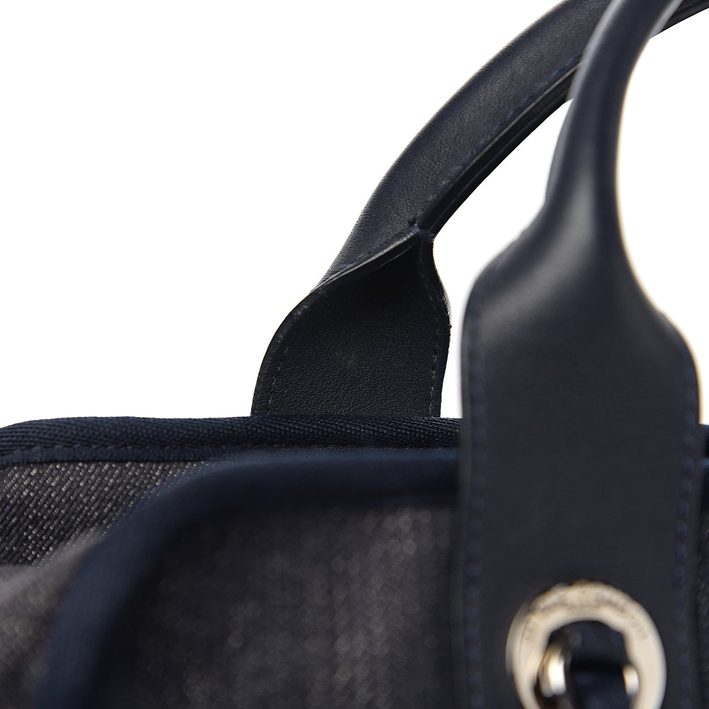 Denim Deauville Bowling Bag Dark Blue