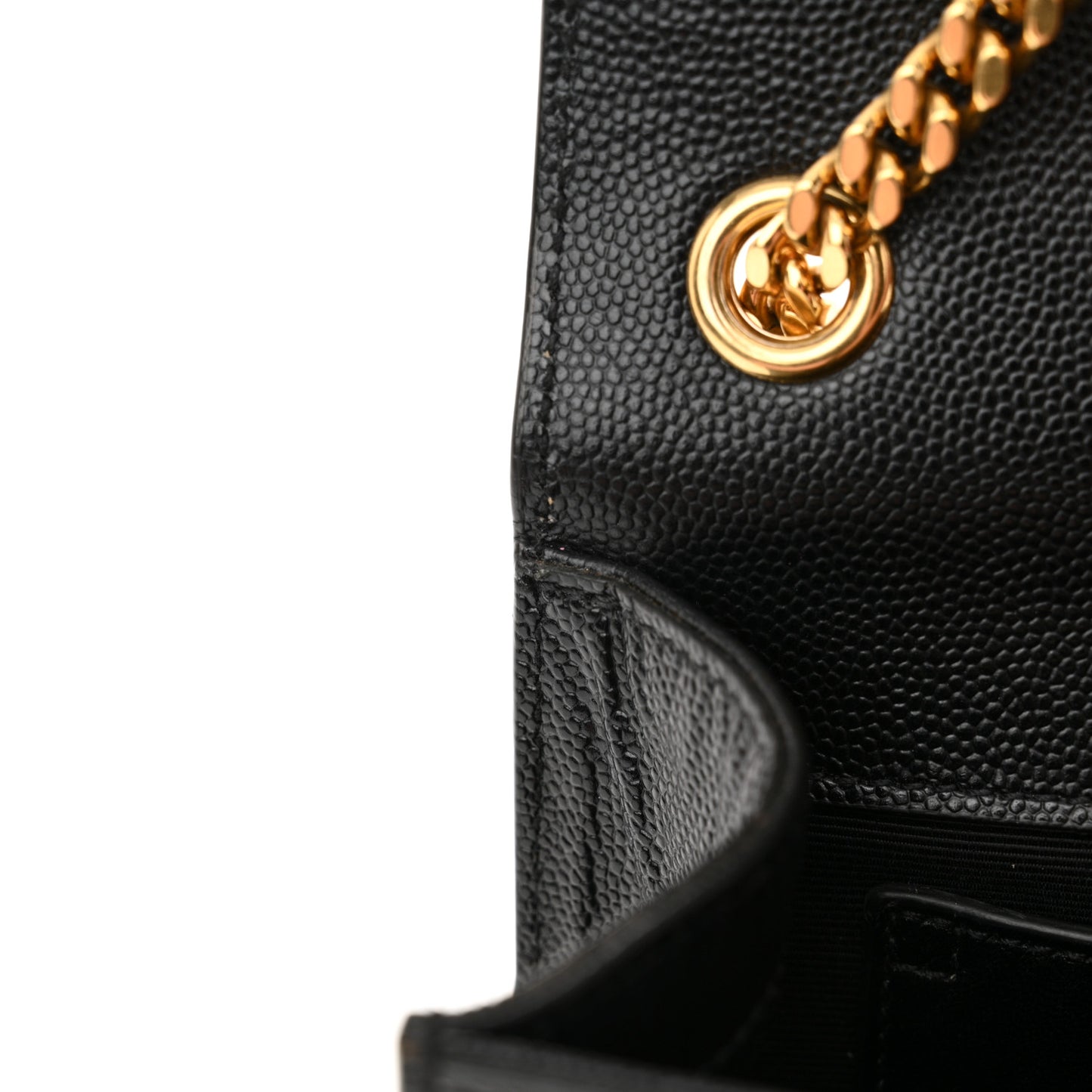 Grain De Poudre Small Monogram Kate Satchel Black