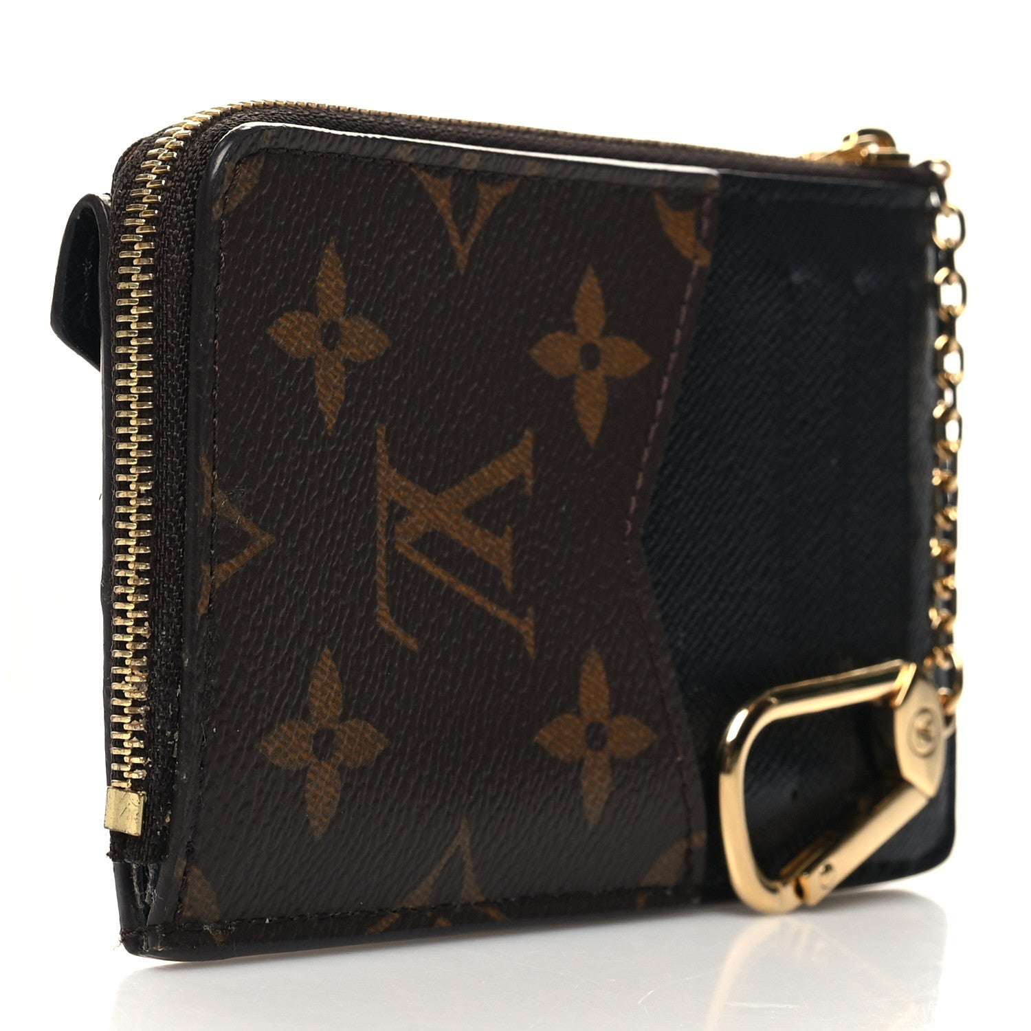 Louis Vuitton Monogram Recto Verso Card Holder Black 3 of 8
