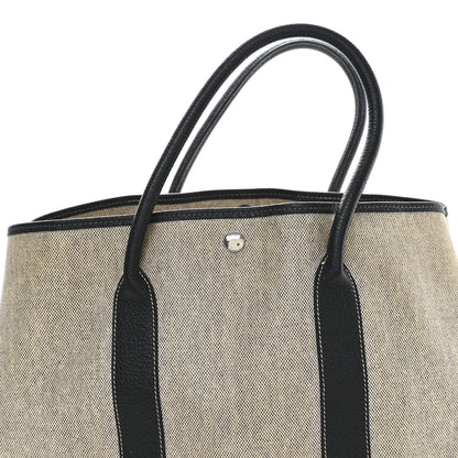 Hermes Toile H Buffle Skipper Garden Party 36 MM Tote Black 7 of 12