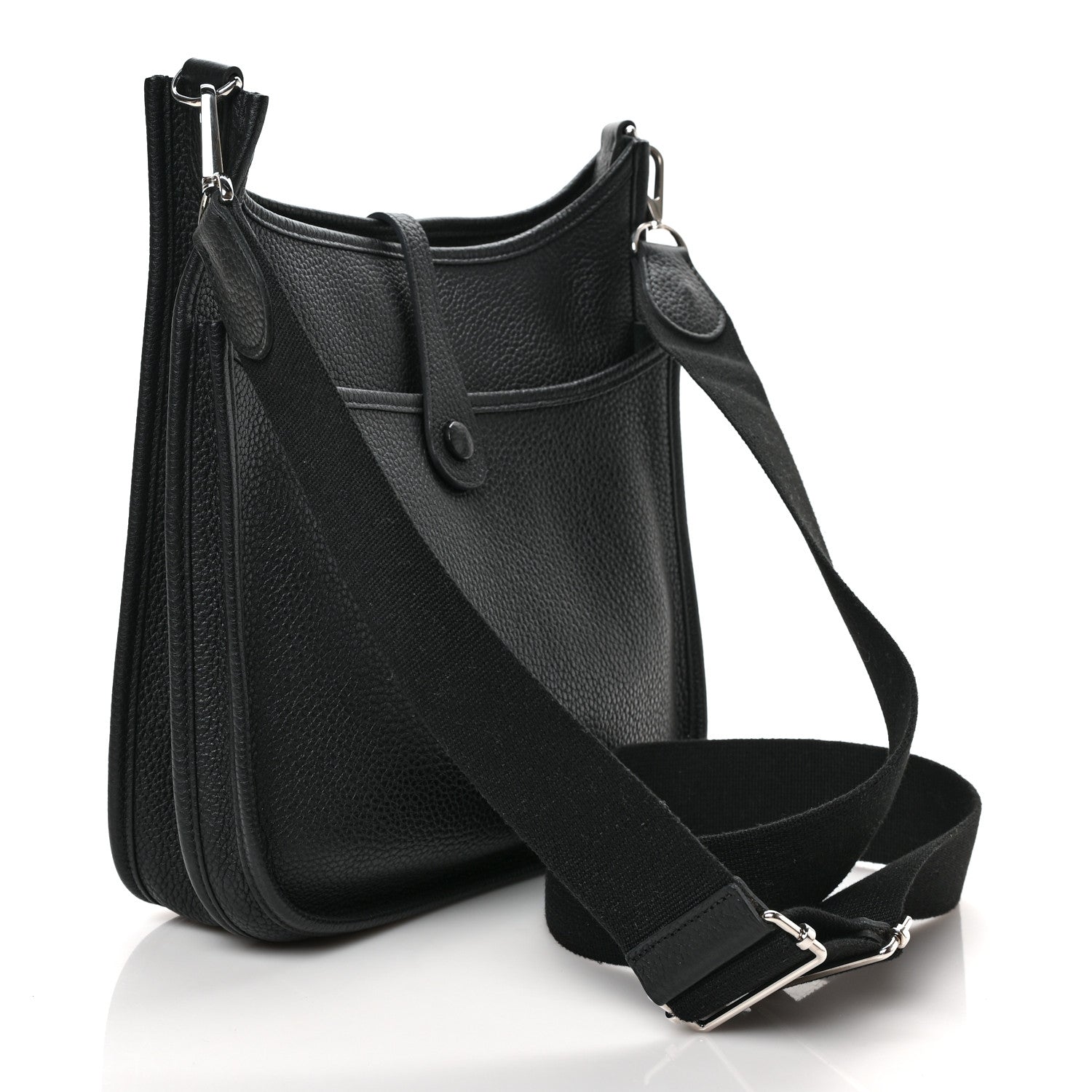 Hermes Taurillon Clemence Evelyne III PM Black 3 of 9