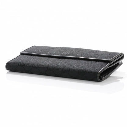 Gucci Monogram Continental Wallet Black 4 of 7