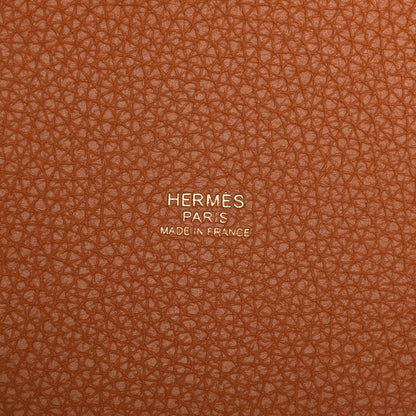Hermes Taurillon Clemence Picotin Lock 18 PM Gold 6 of 11
