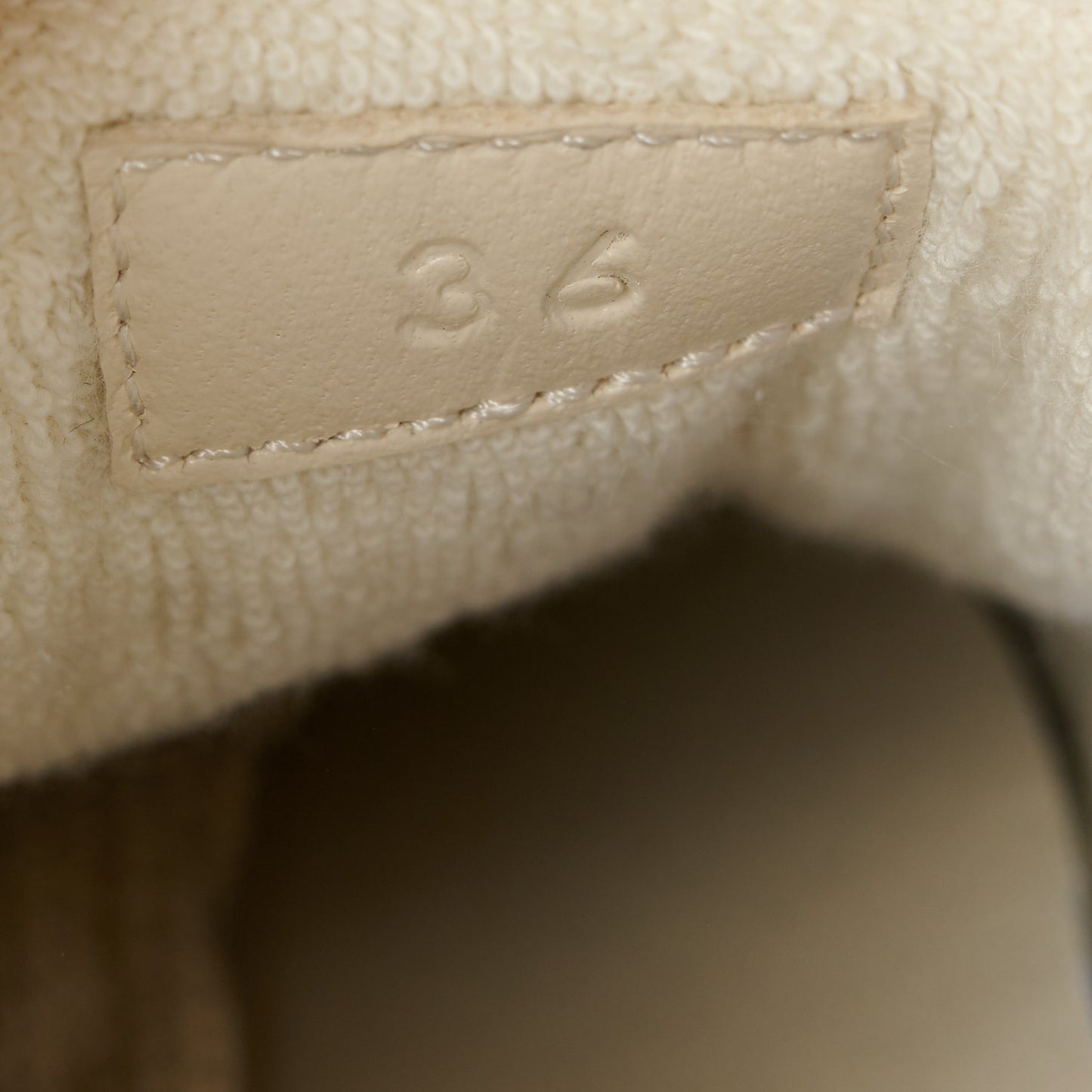 Nubuck Calfskin Web Removable Crystals Womens Screener Sneakers 36 Dusty Milk New Mystic White