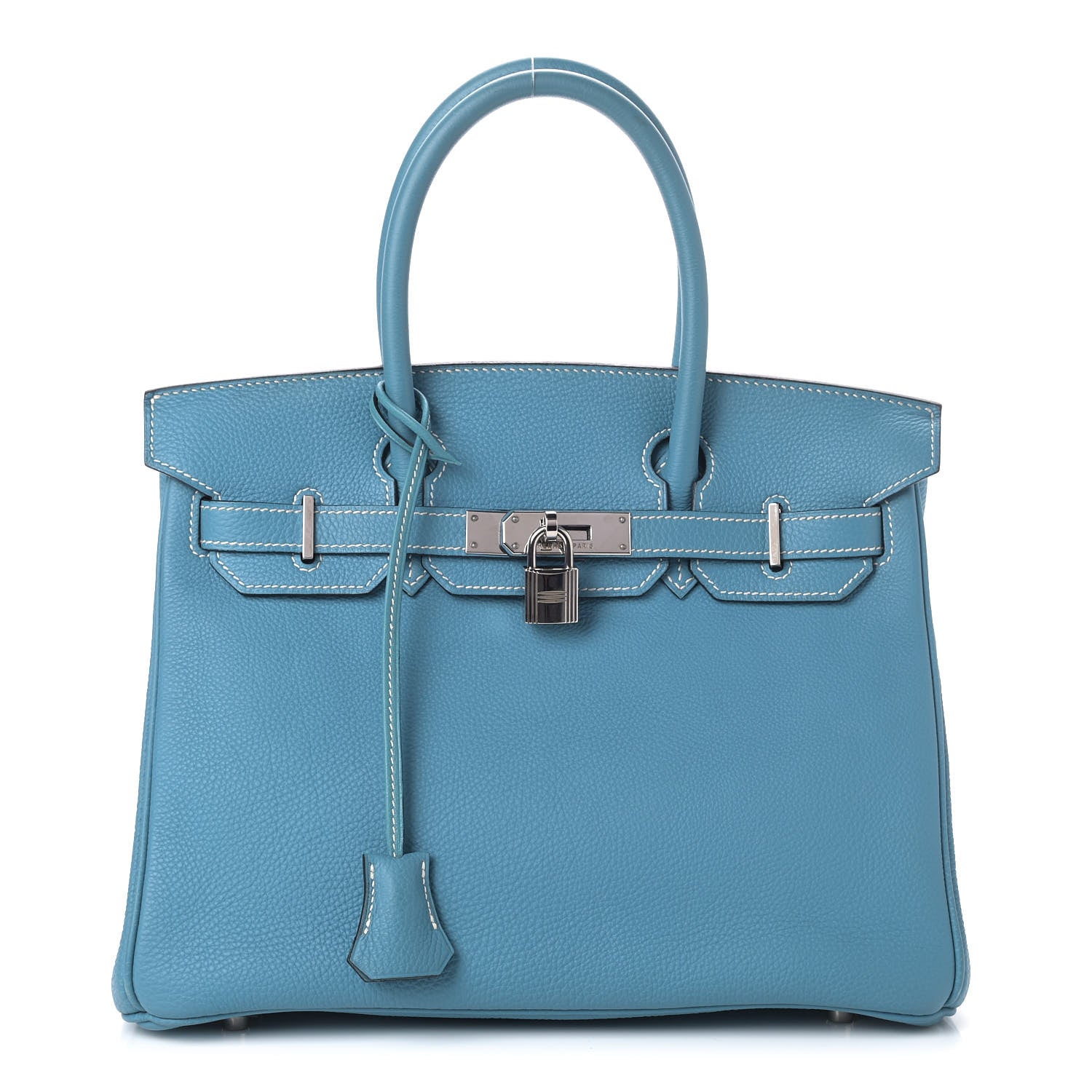 Hermes Togo Birkin 30 Blue Jean 1 of 28