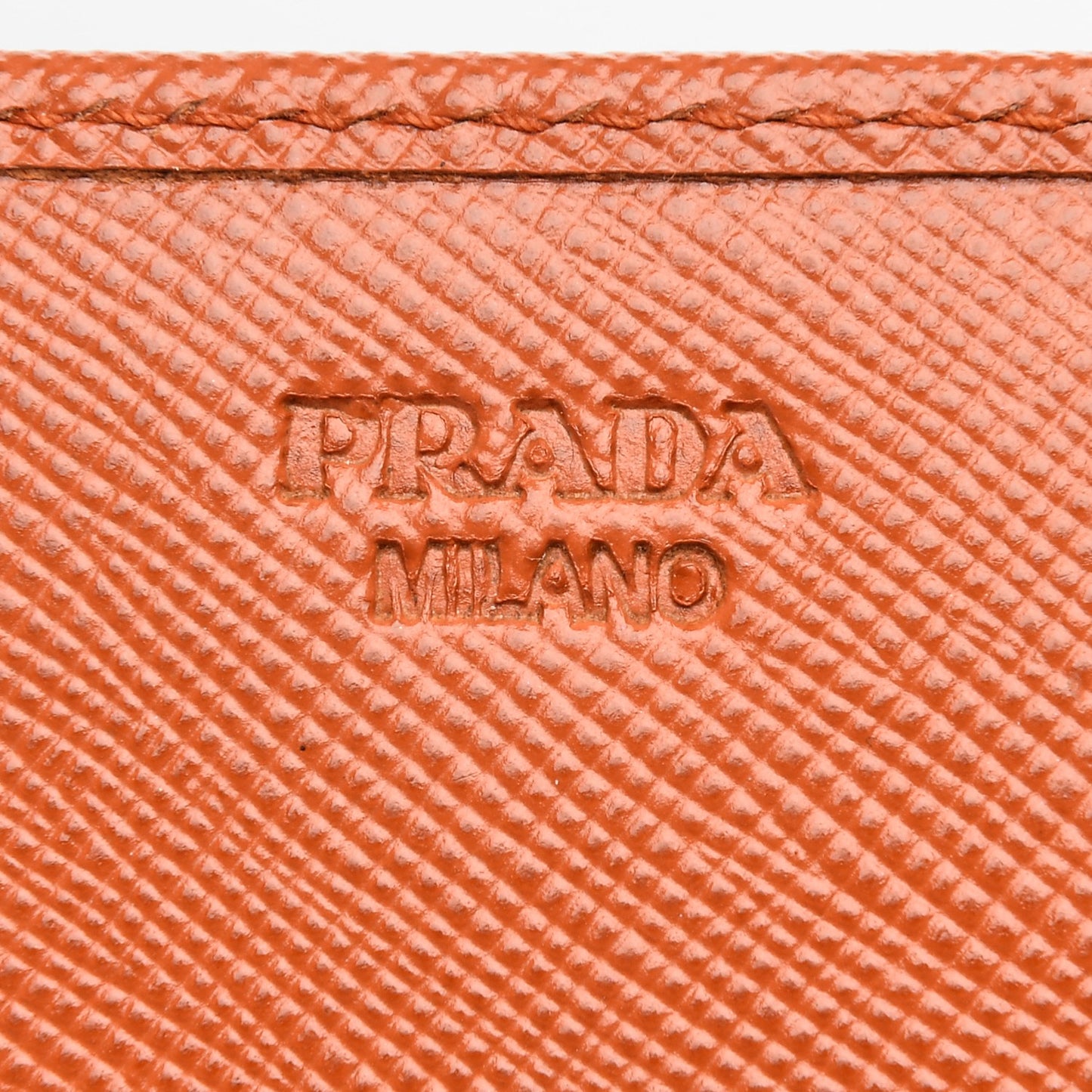 Saffiano Bow Continental Wallet Papaya