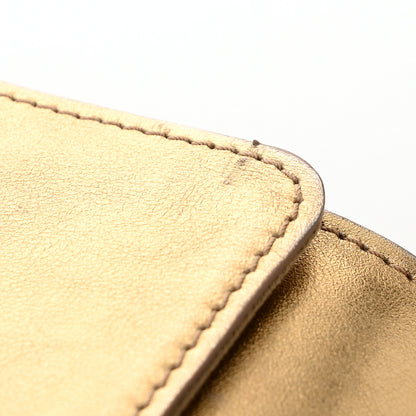 Louis Vuitton Calfskin Neo Sobe Louise EW Clutch Gold 10 of 11