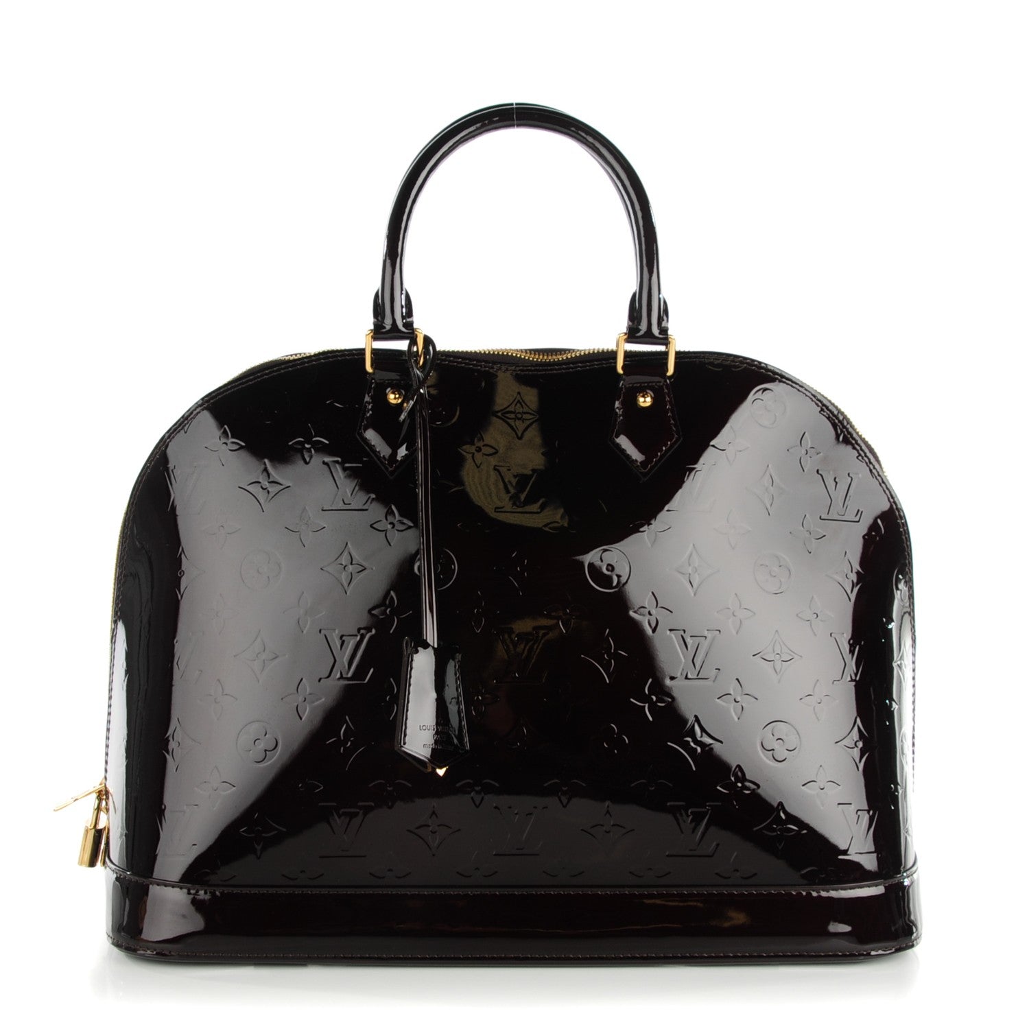 Louis Vuitton Vernis Alma GM Amarante 1 of 7