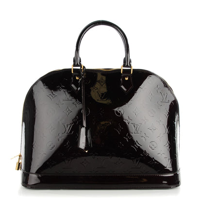 Louis Vuitton Vernis Alma GM Amarante 1 of 7