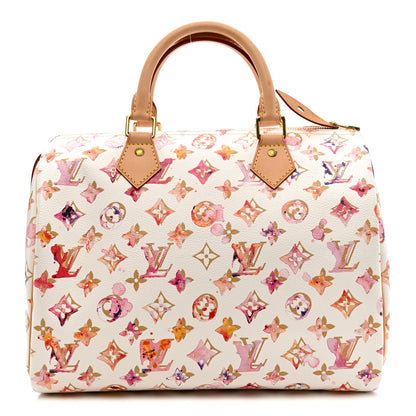 Louis Vuitton Watercolor Aquarelle Speedy 30 White 1 of 14