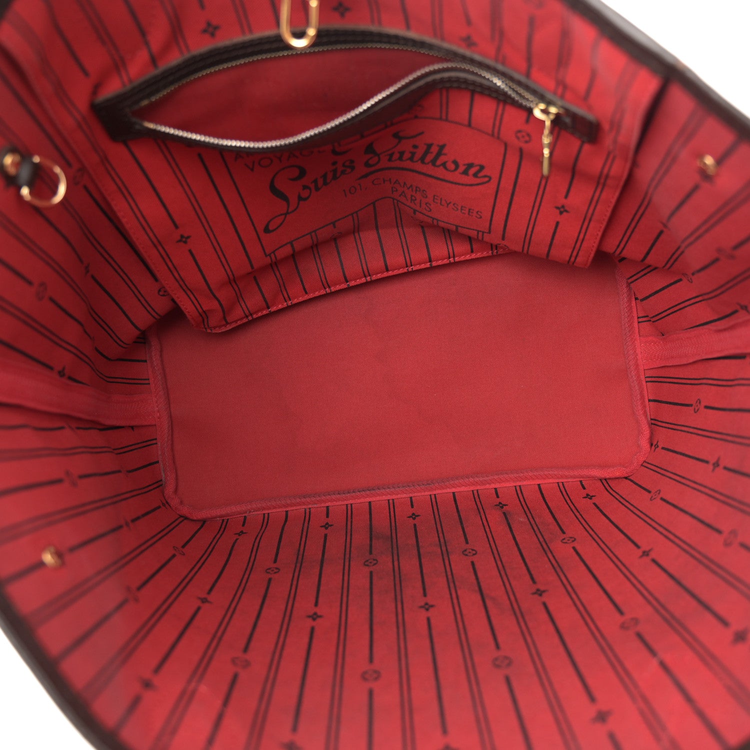 Louis Vuitton Damier Ebene Neverfull MM 5 of 12