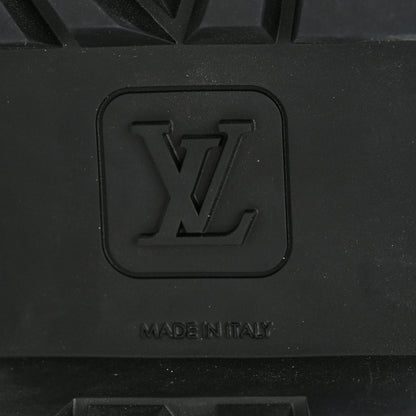 Louis Vuitton Calfskin Suede Territory Flat Ranger Boots 37.5 White 8 of 12