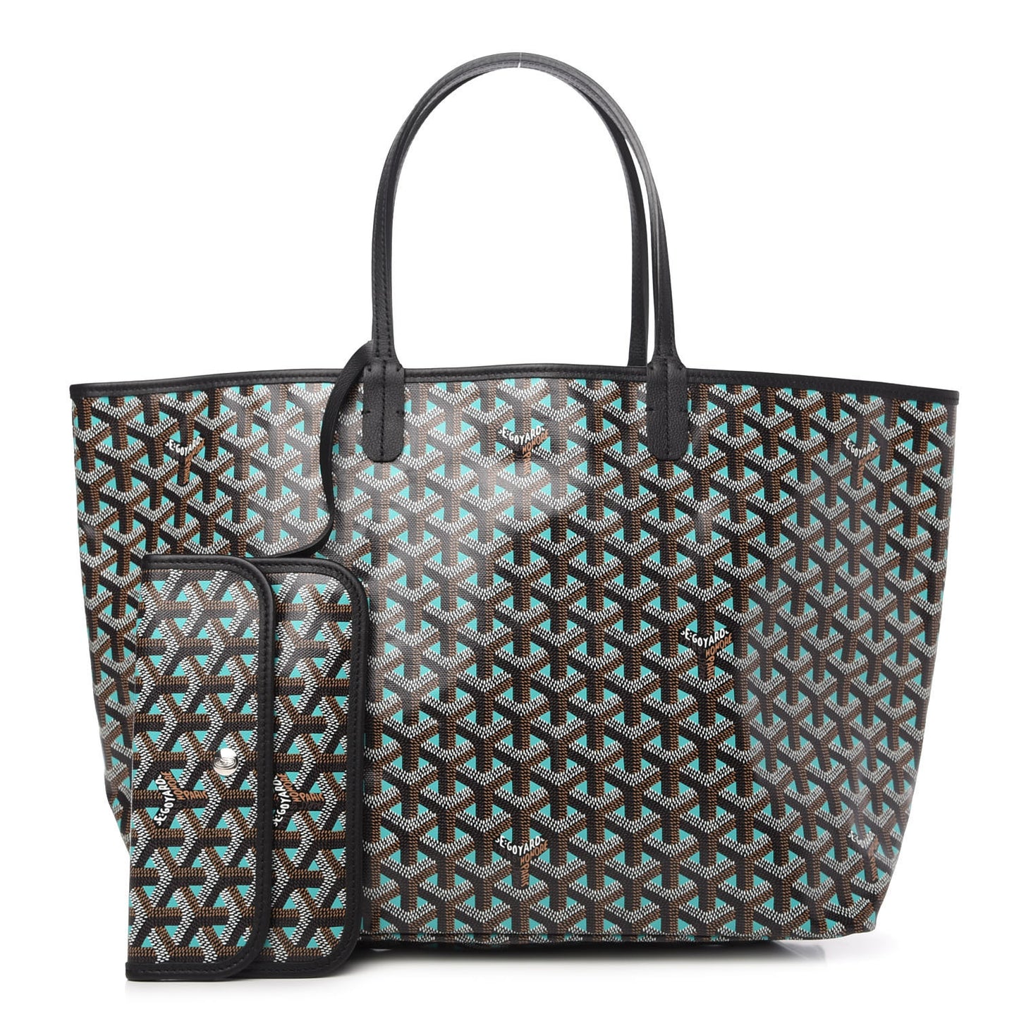 Goyardine Saint Louis Claire Voie PM Black Opaline